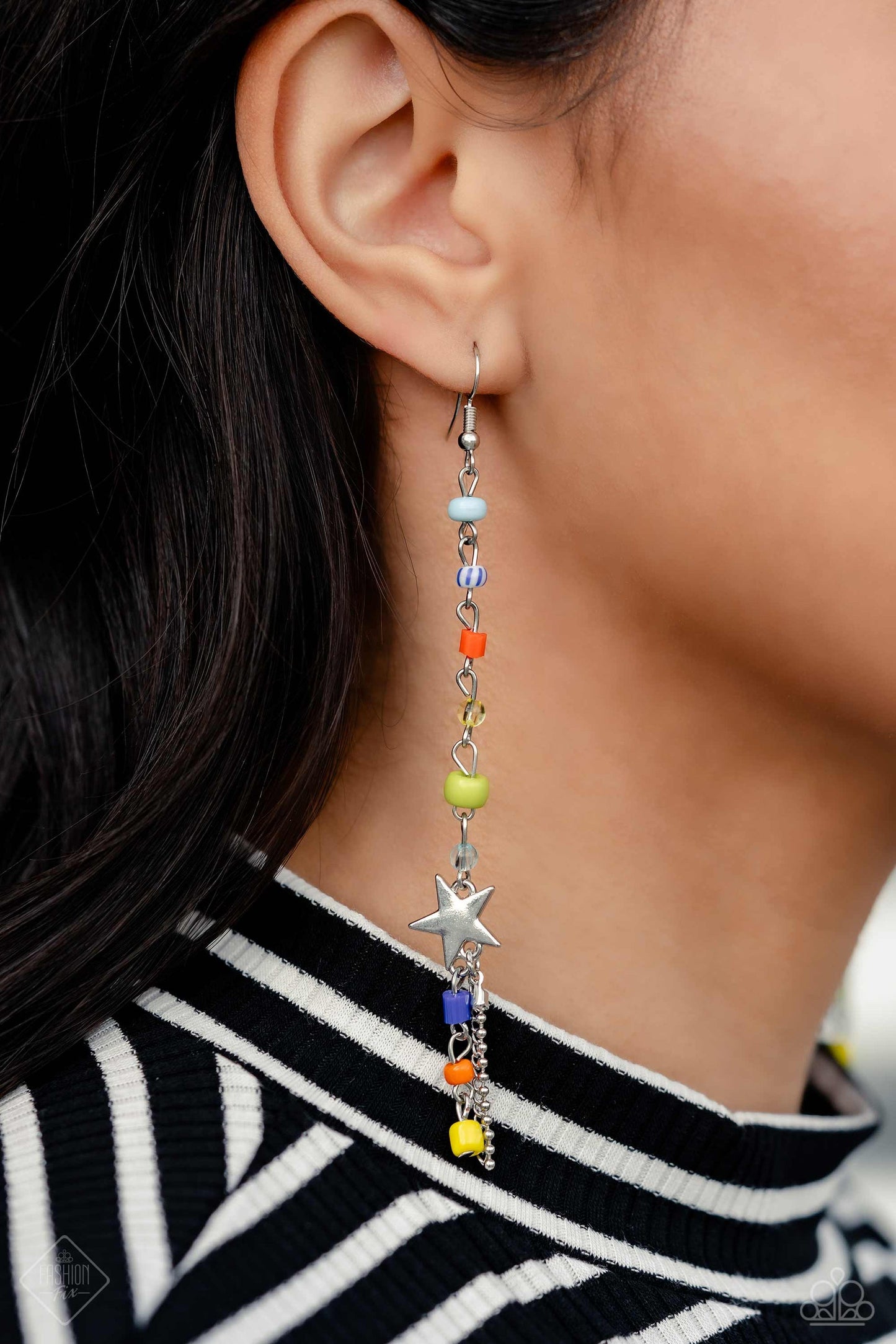 Candid Collision Paparazzi Accessories Earrings