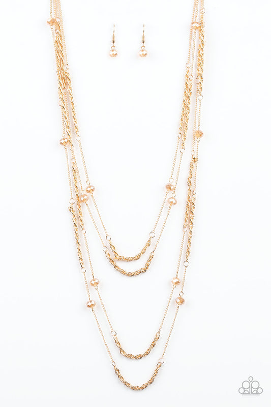 Open for Opulence Paparazzi Accessories Necklace with Earrings