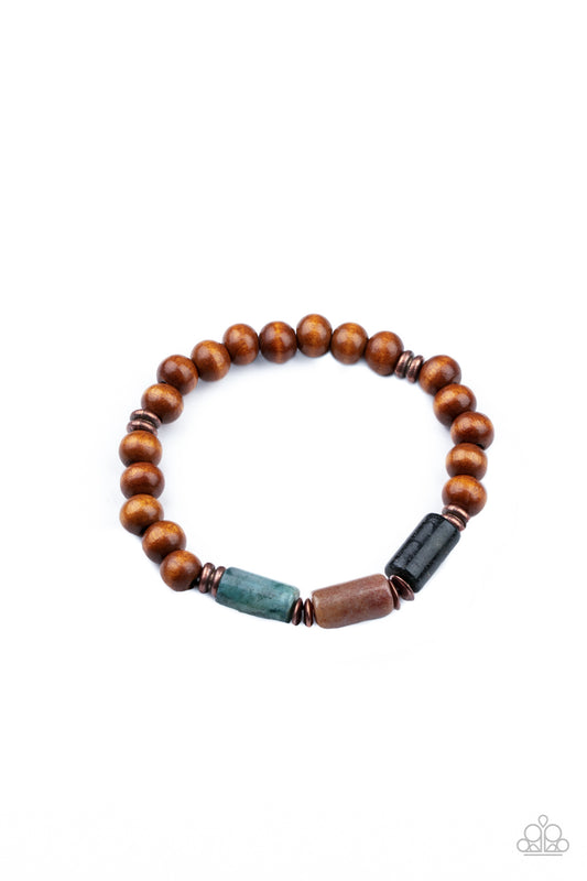 ZEN Most Wanted Paparazzi Accessories Bracelet Copper