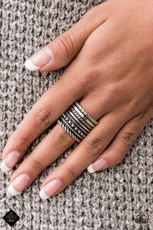 Stacked Odds Paparazzi Accessories Ring