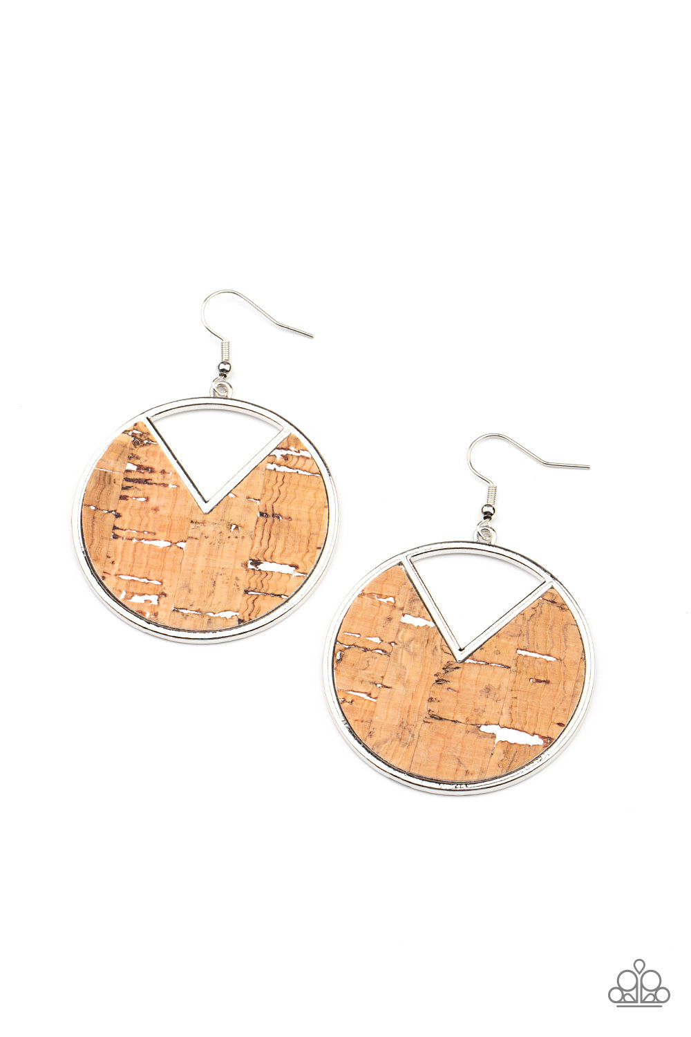 Nod to Nature Paparazzi Accessories Earrings White
