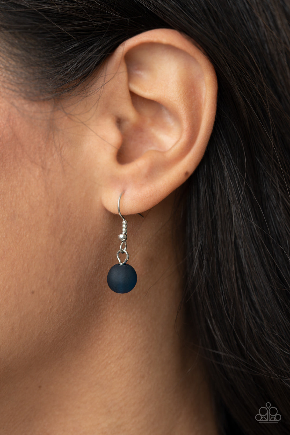 Melrose Melody Paparazzi Accessories Necklace with Earrings Blue