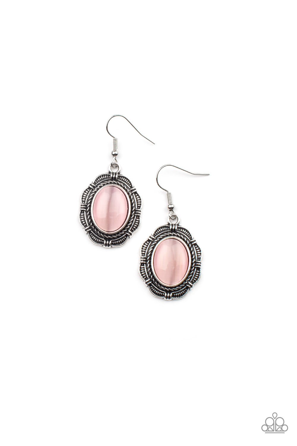 Garden Party Perfection Paparazzi Accessories Earrings - Pink