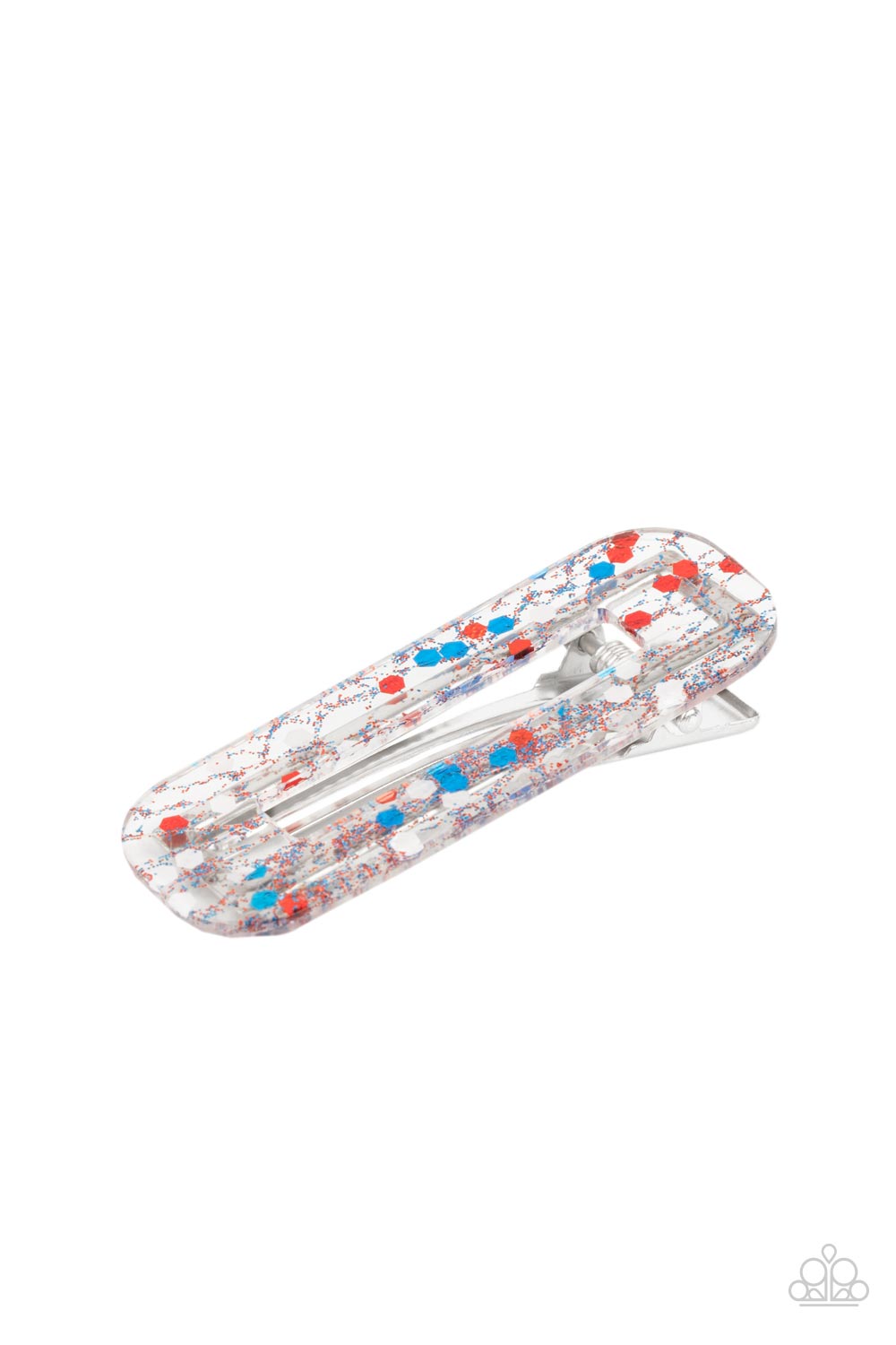 Cue the Sparklers Paparazzi Accessories Hair Clip -Multi