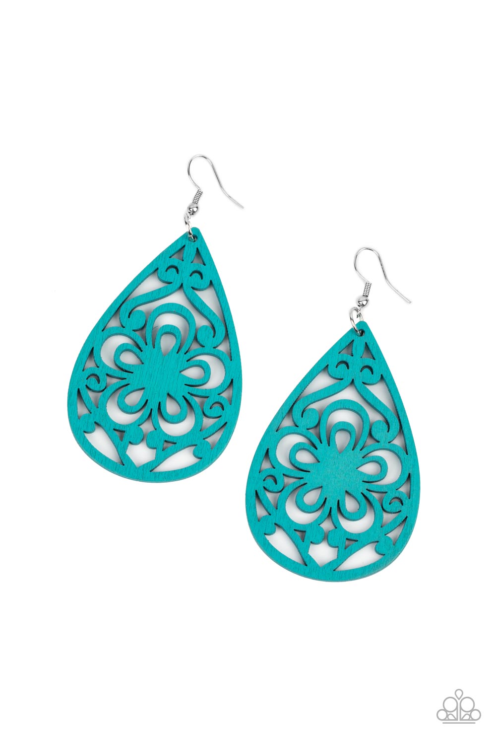 Marine Eden Paparazzi Accessories Earrings Blue