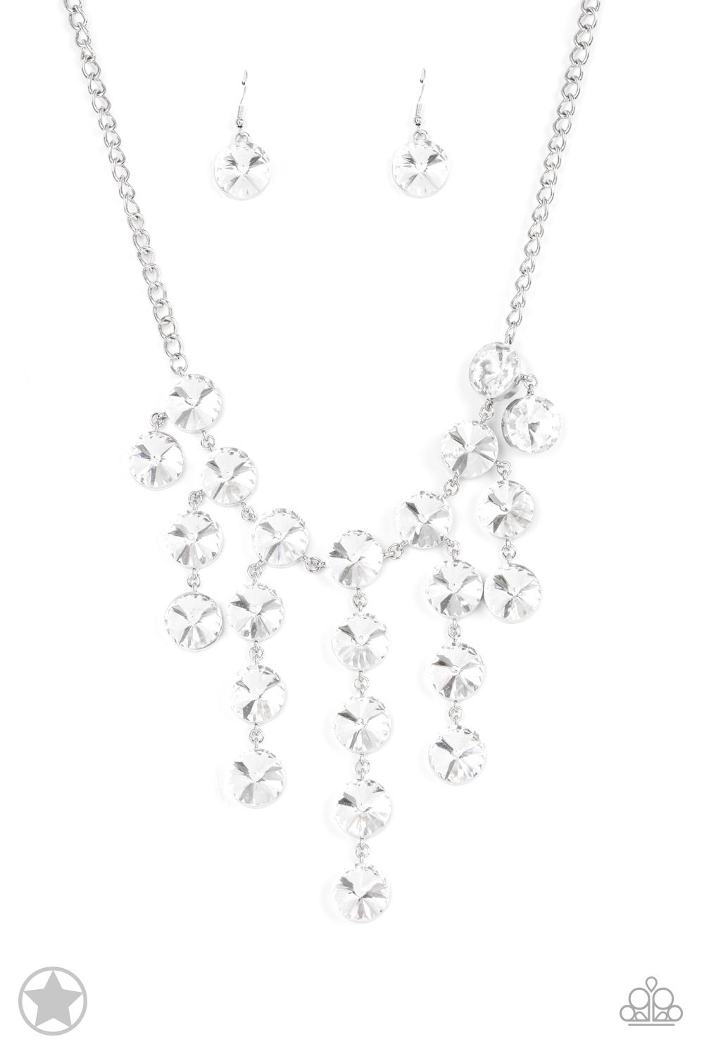Spotlight Stunner Paparazzi Accessories Necklace with Earrings