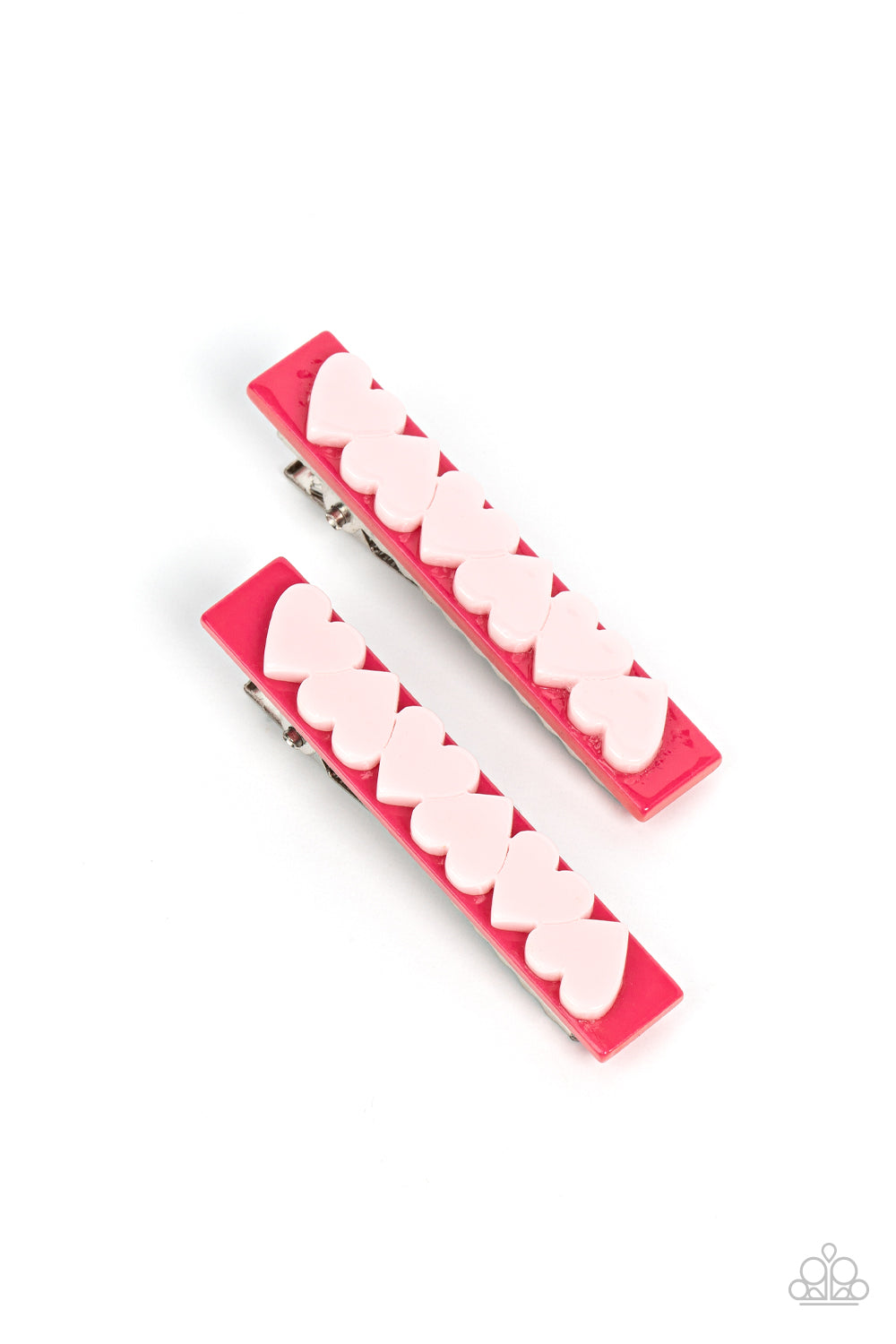 Cutely Cupid Paparazzi Accessories Hair Clip Pink