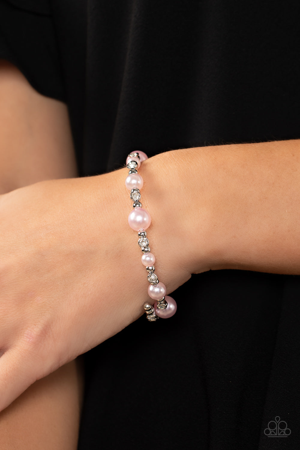 Chicly Celebrity Paparazzi Accessories Bracelet - Pink