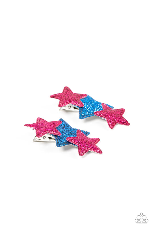Starry Seamstress Paparazzi Accessories Hair Clip Multi
