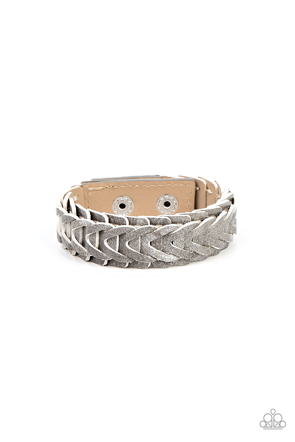 Western Nomad Paparazzi Accessories Bracelet - Silver