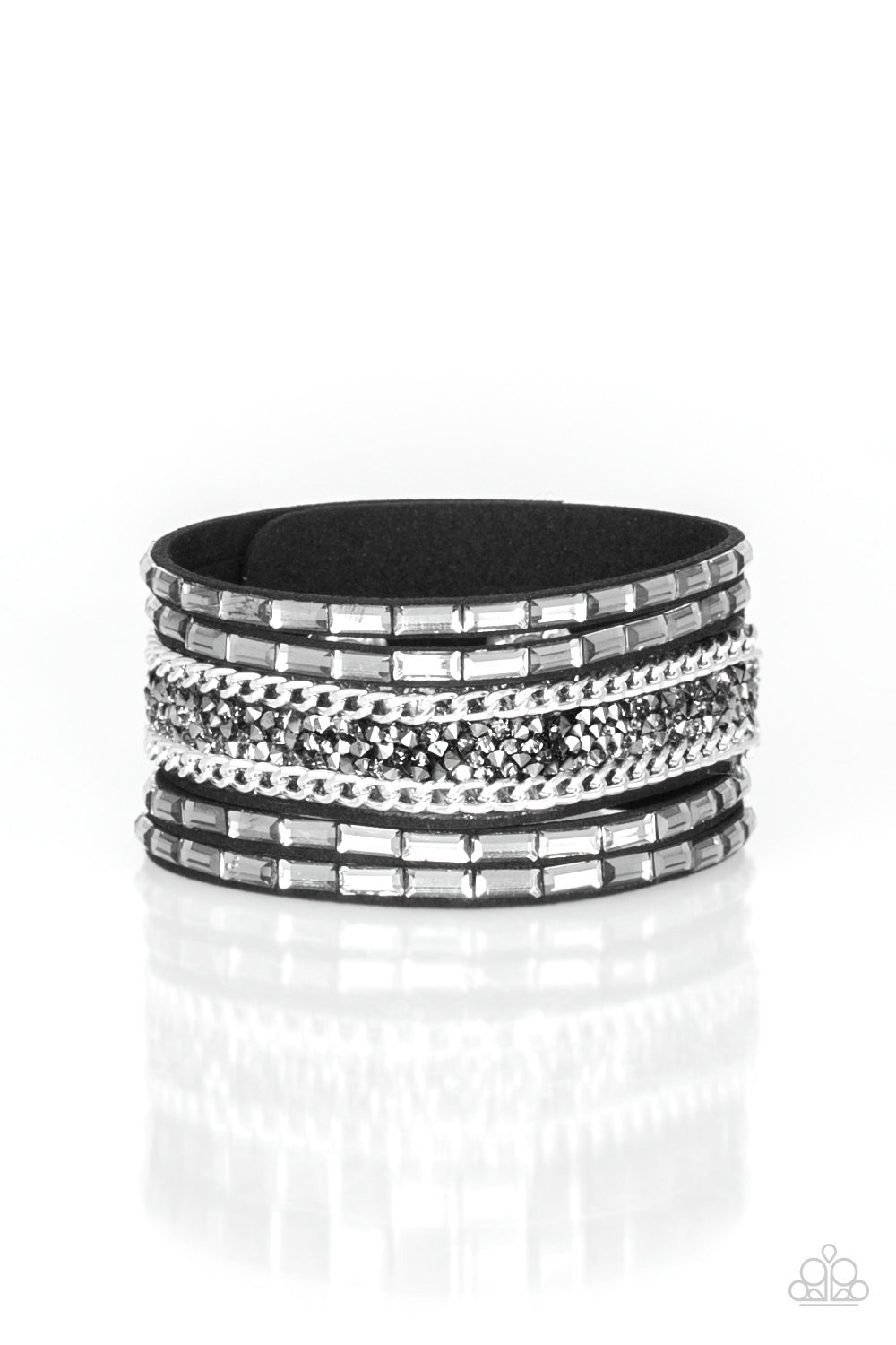 Less Bitter, More Glitter! Paparazzi Accessories Bracelet Black