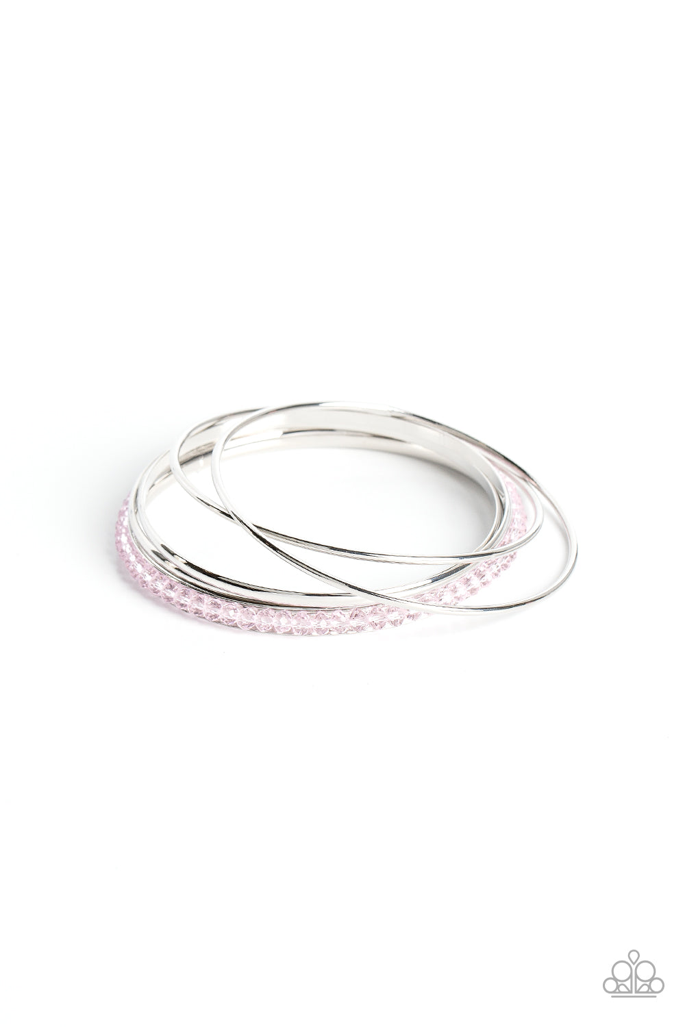Prismatic Pizazz Paparazzi Accessories Bracelet Pink