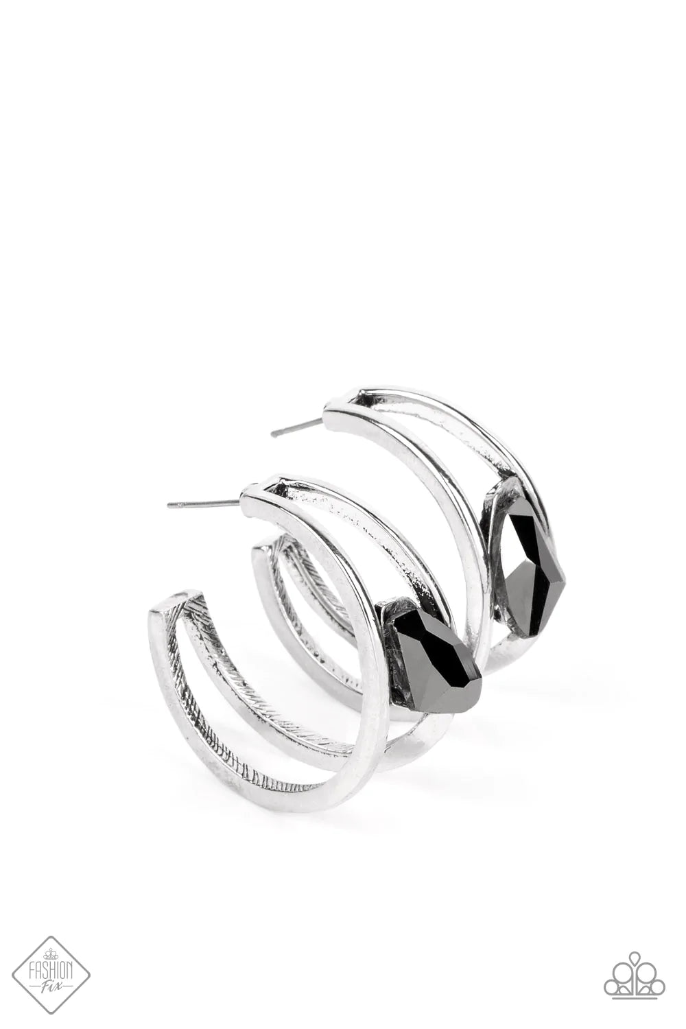 Unrefined Reverie Paparazzi Accessories Hoop Earrings