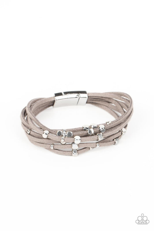Clustered Constellations Paparazzi Accessories Bracelet Silver