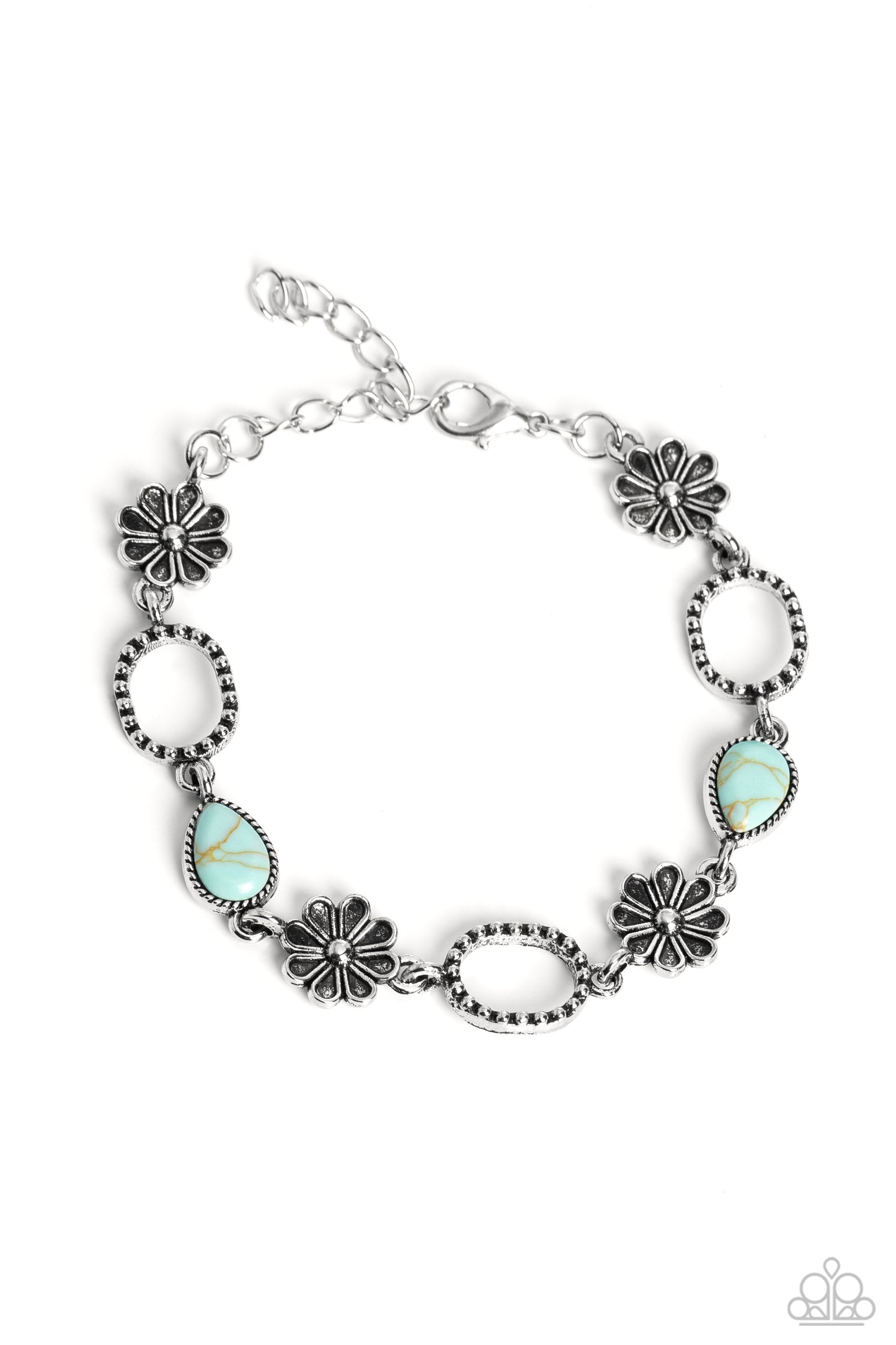 Casablanca Craze Paparazzi Accessories Bracelet Blue