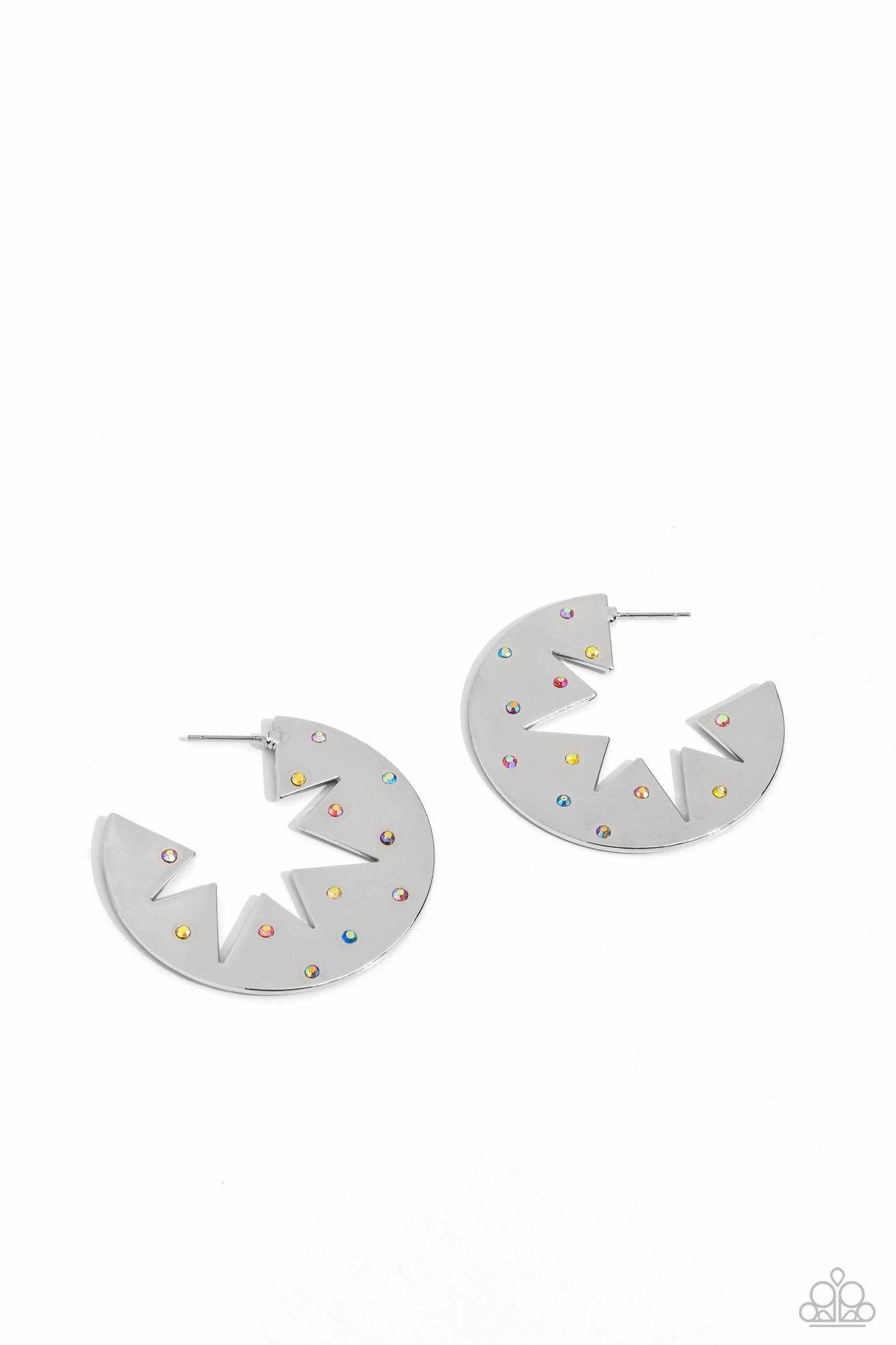 Starry Sensation Paparazzi Accessories Hoop Earrings - Multi