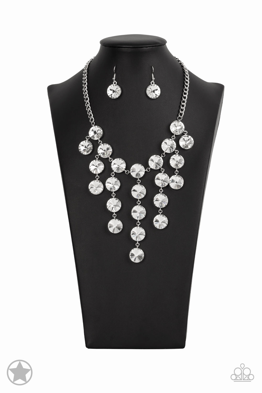 Spotlight Stunner Paparazzi Accessories Necklace with Earrings