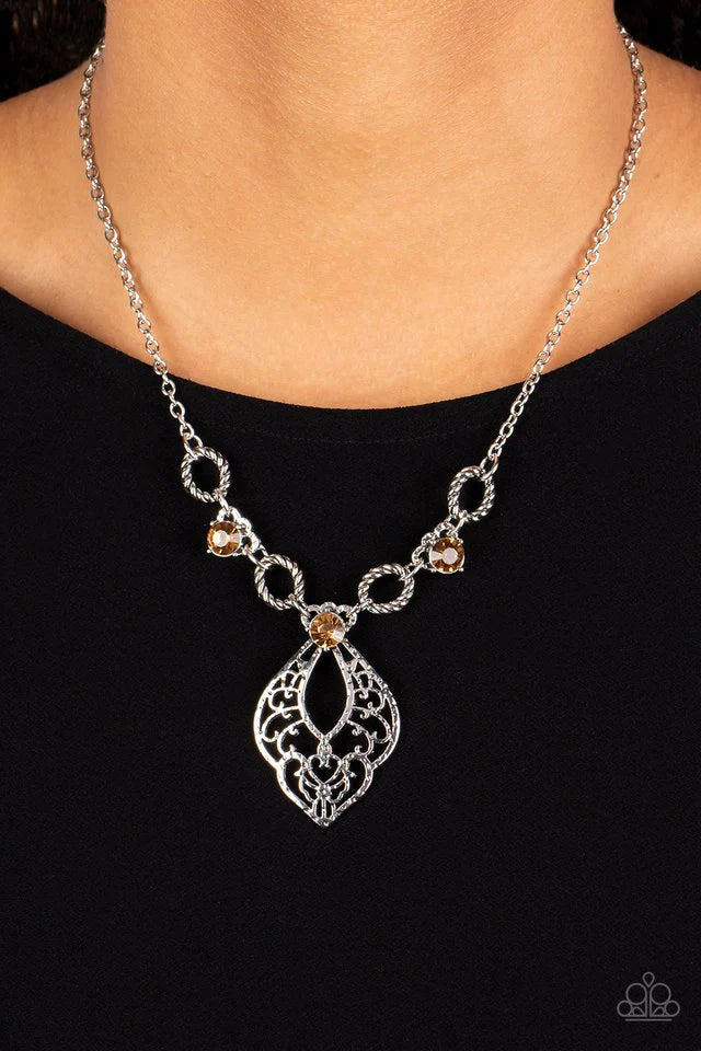 Contemporary Connections Paparazzi Accessories Necklace with Earrings