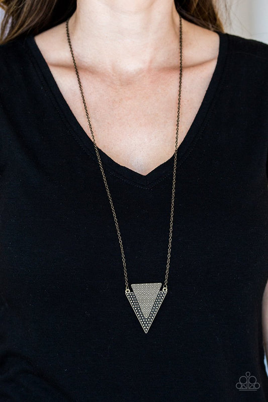 Ancient Arrow Paparazzi Accessories Necklace