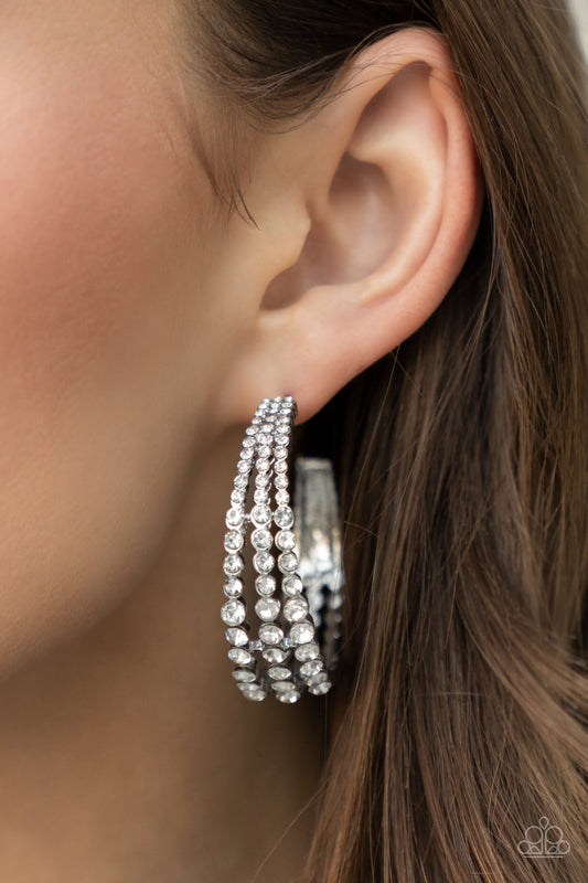 Cosmopolitan Cool Paparazzi Accessories Hoop Earrings