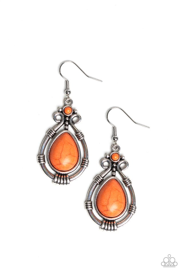 Canyon Scene Paparazzi Accessories Earrings