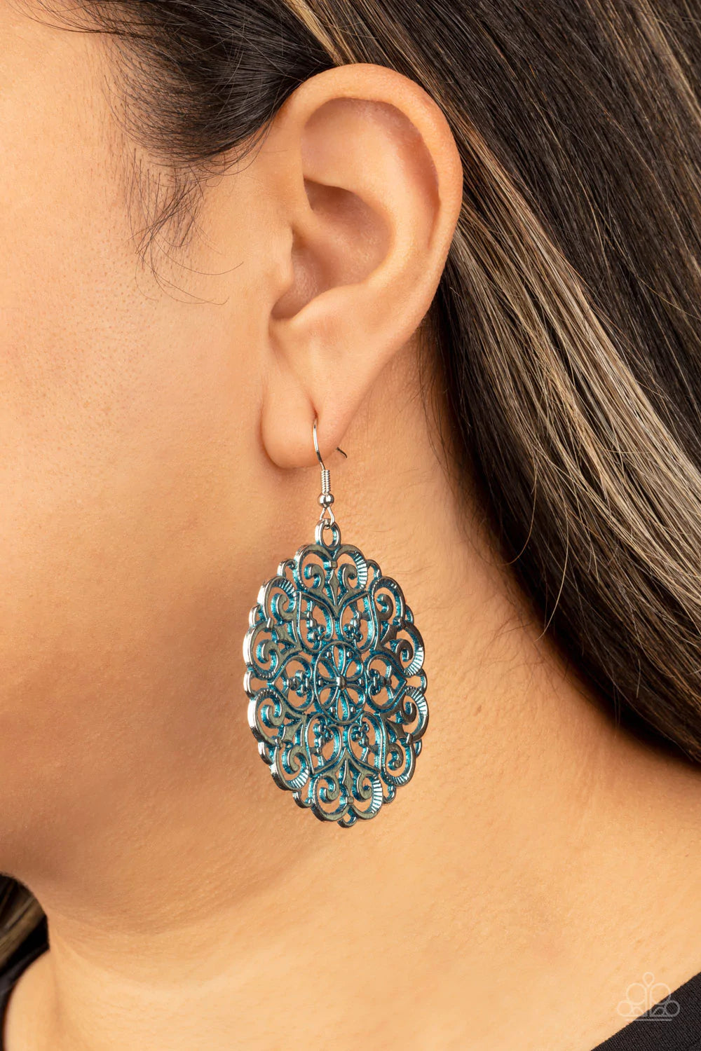 Mandala Effect Paparazzi Accessories Earrings