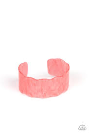 Retro Ruffle Paparazzi Accessories Cuff Bracelet