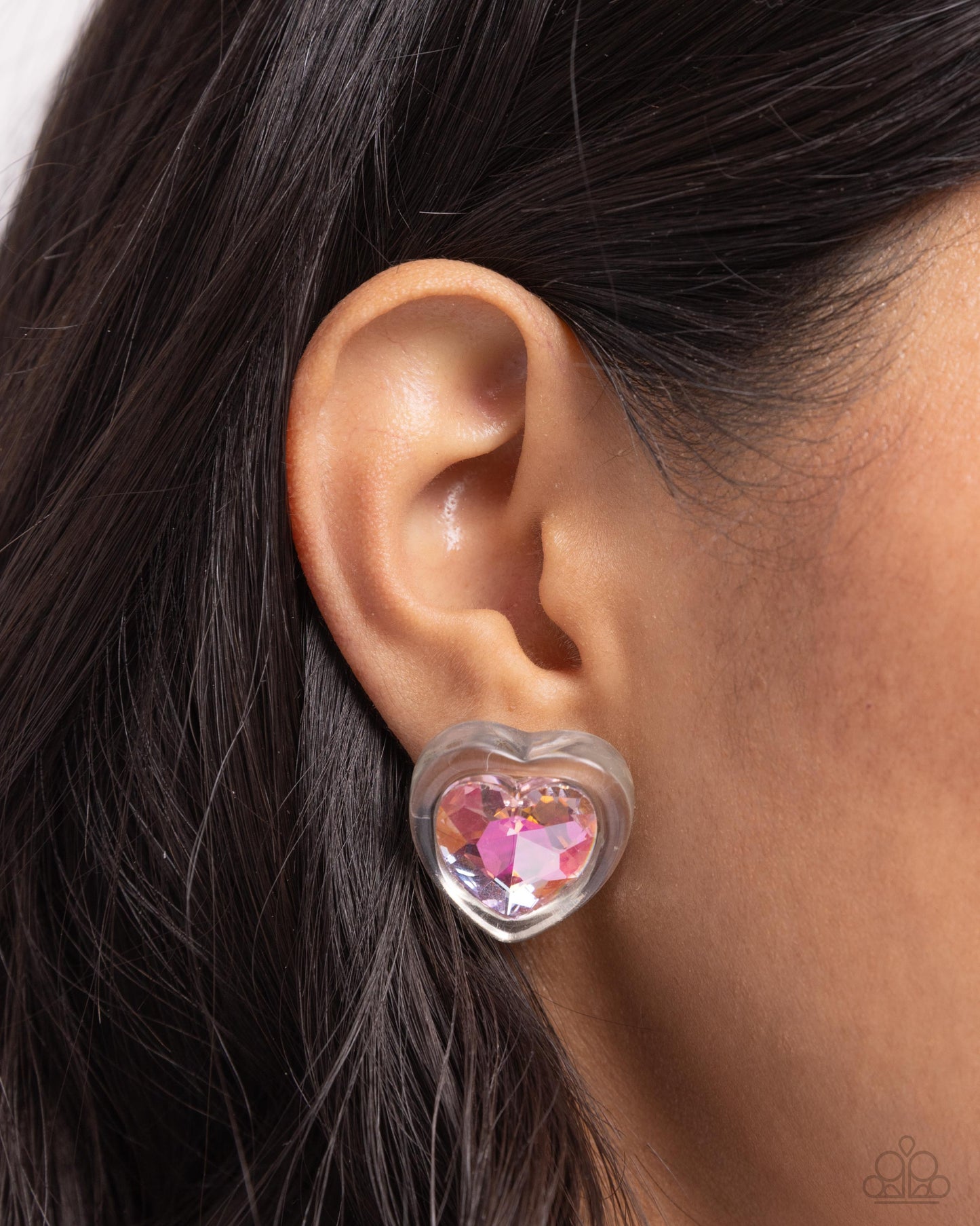 Heart-Pounding Haute Paparazzi Accessories Earrings - Pink