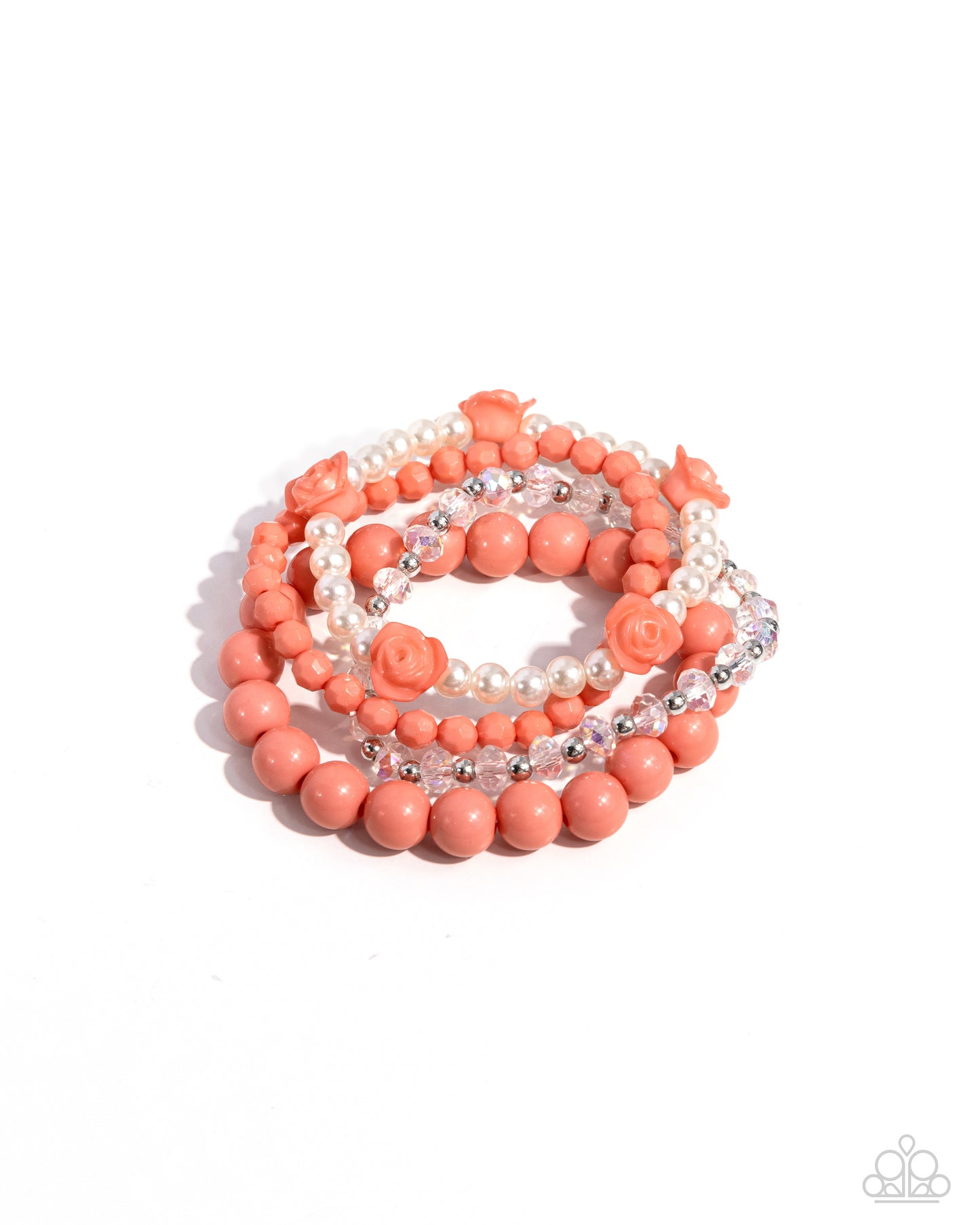 Rosy Retrospection Paparazzi Accessories Bracelet - Orange