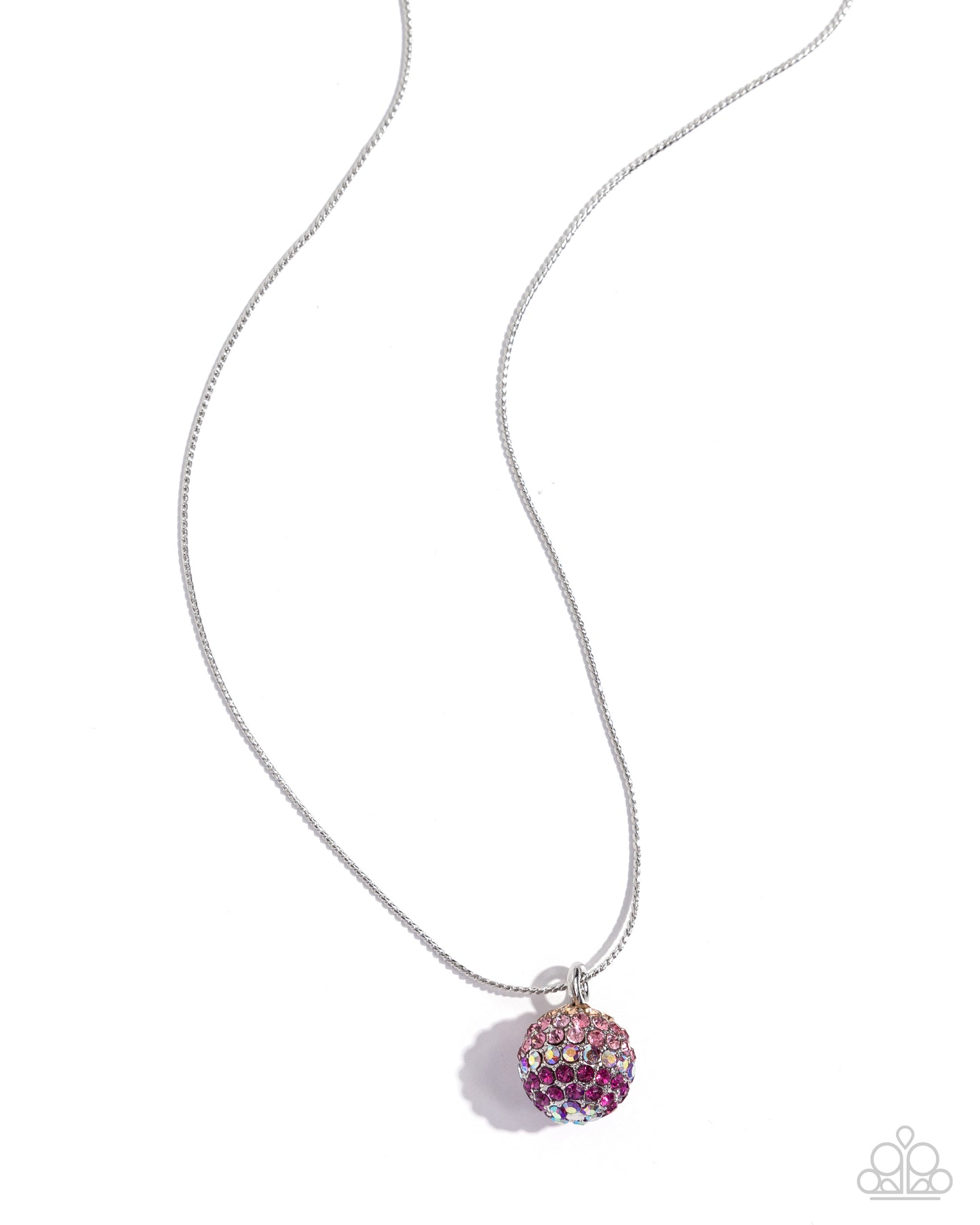 Ornamental Occupation Paparazzi Accessories Necklace with Earrings - Pink