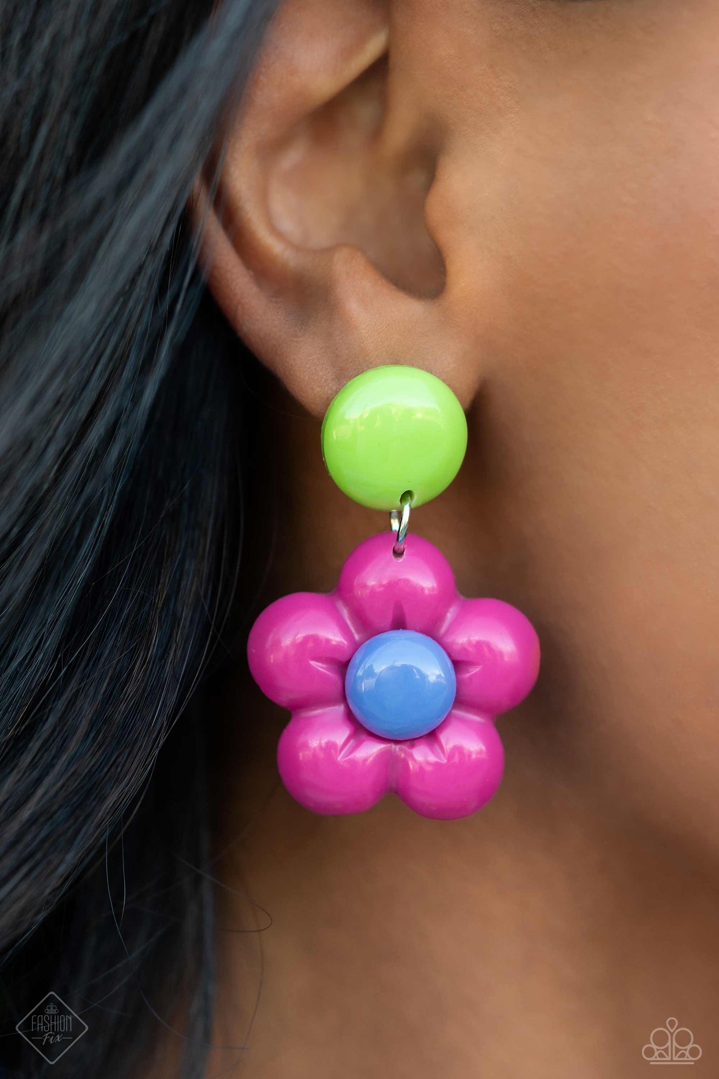 Poppin Posies Paparazzi Accessories Earrings