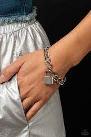 Watch the Lock Paparazzi Accessories Bracelet
