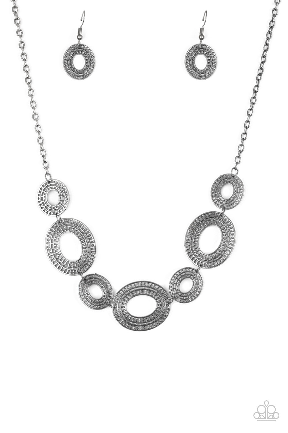 Basically Baltic Paparazzi Necklace with Earrings Black