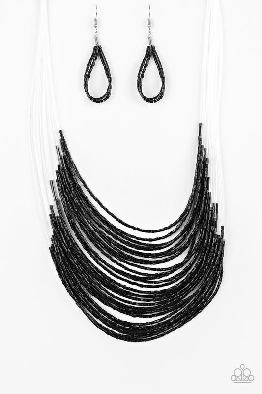Catwalk Queen Paparazzi Accessories Necklace with Earrings