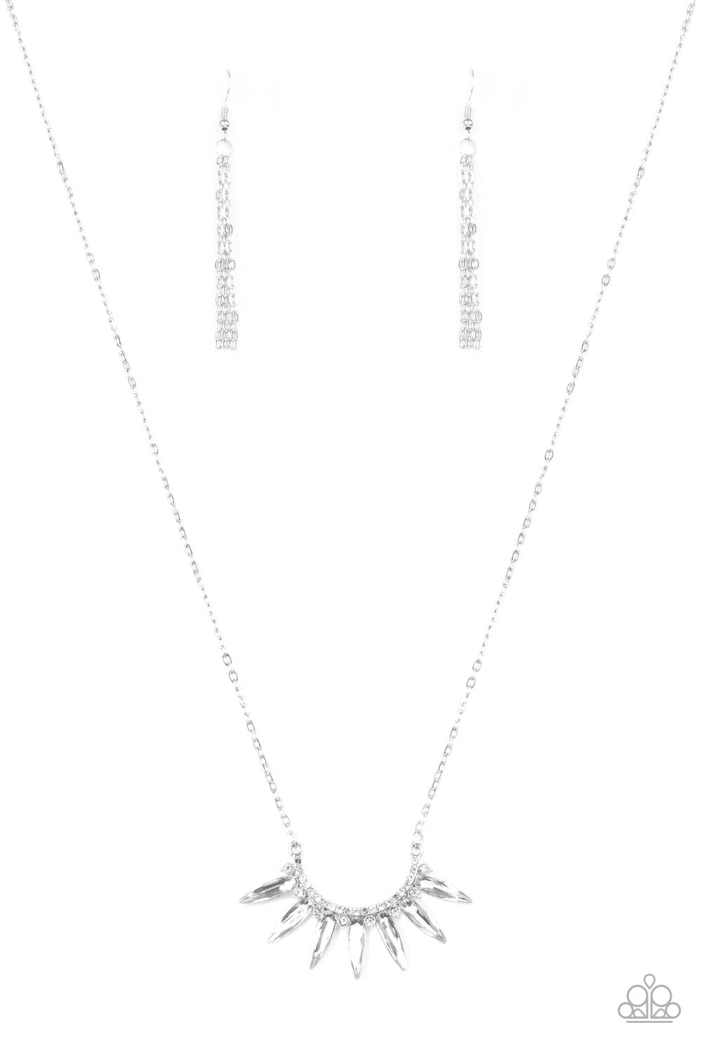 Empirical Elegance Paparazzi Accessories Necklace with Earrings