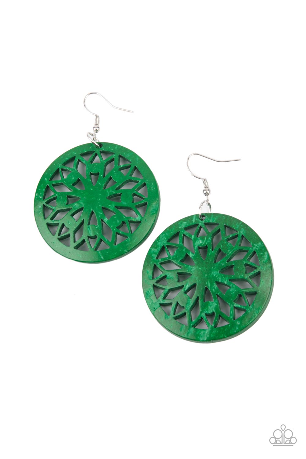 Ocean Canopy Paparazzi Accessories Earrings - Green