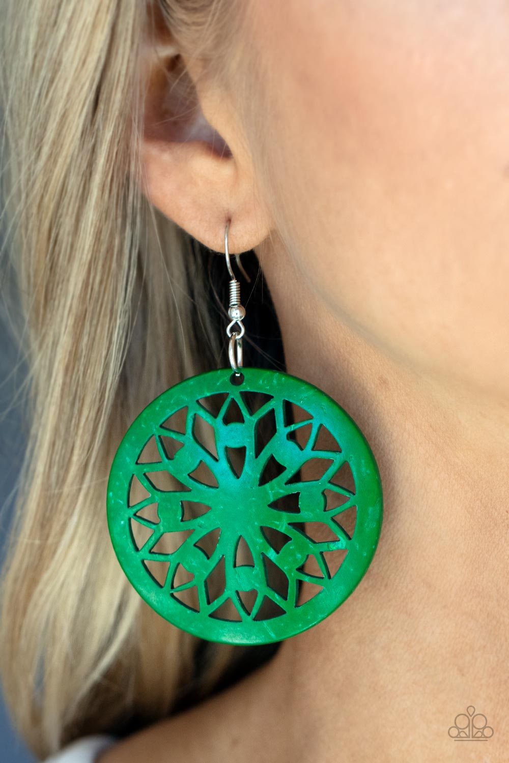 Ocean Canopy Paparazzi Accessories Earrings - Green