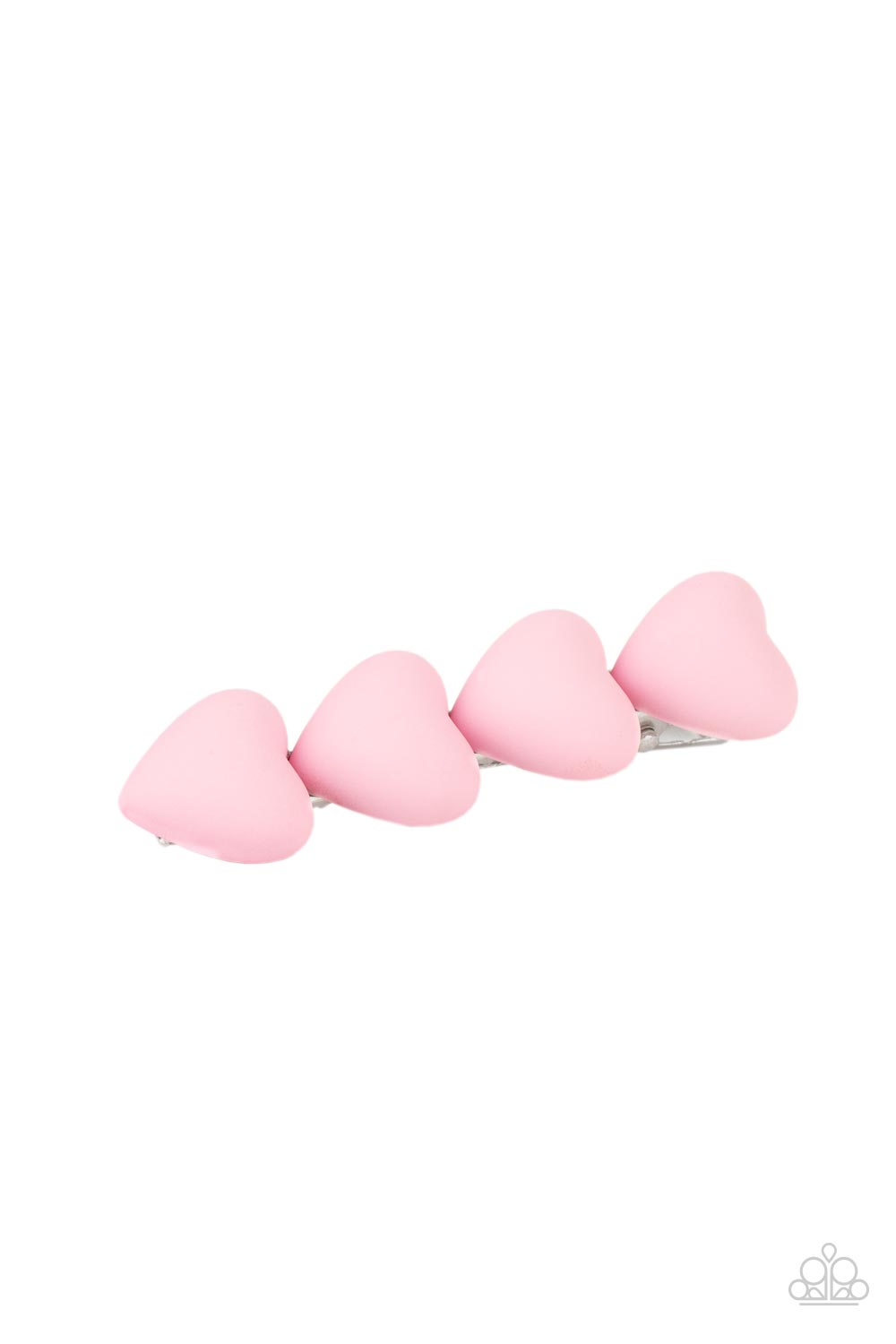 HEART to Please Paparazzi Accessories Hair Clip - Pink