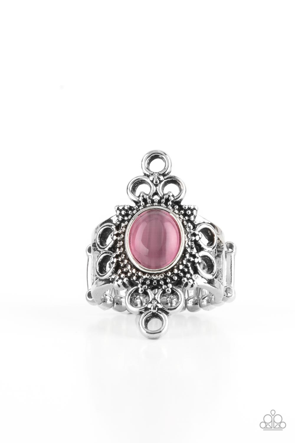 Mystical Mystique Paparazzi Accessories Ring Pink