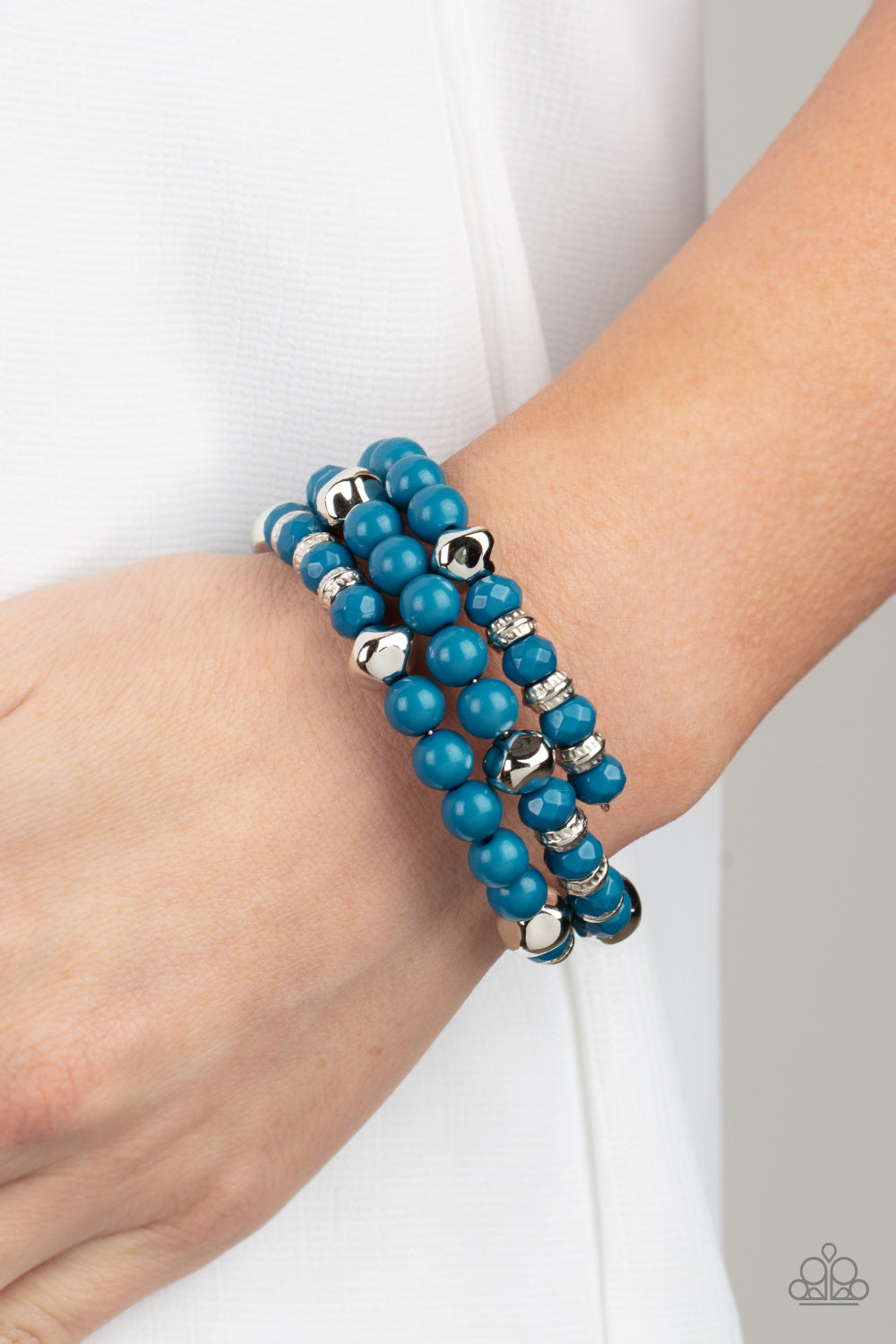 Vibrant Verve Paparazzi Accessories Bracelet - Blue