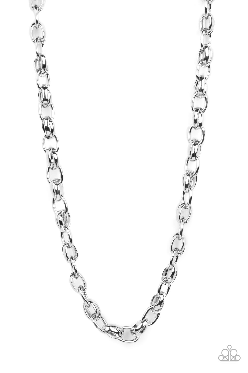 Rookie of the Year Paparazzi Accessories Necklace Silver
