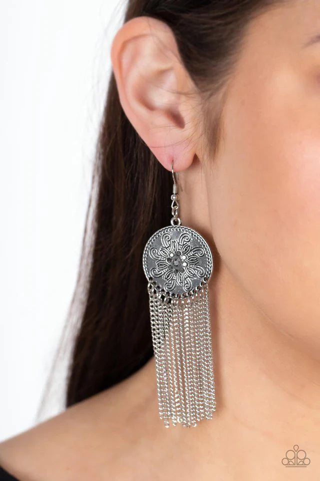 Fringe Control Paparazzi Accessories Earrings