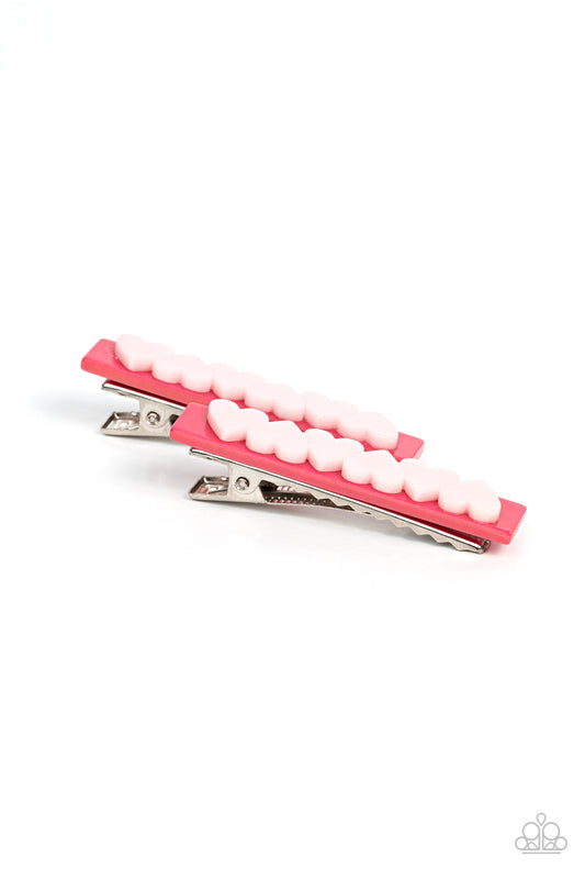 Cutely Cupid Paparazzi Accessories Hair Clip Pink