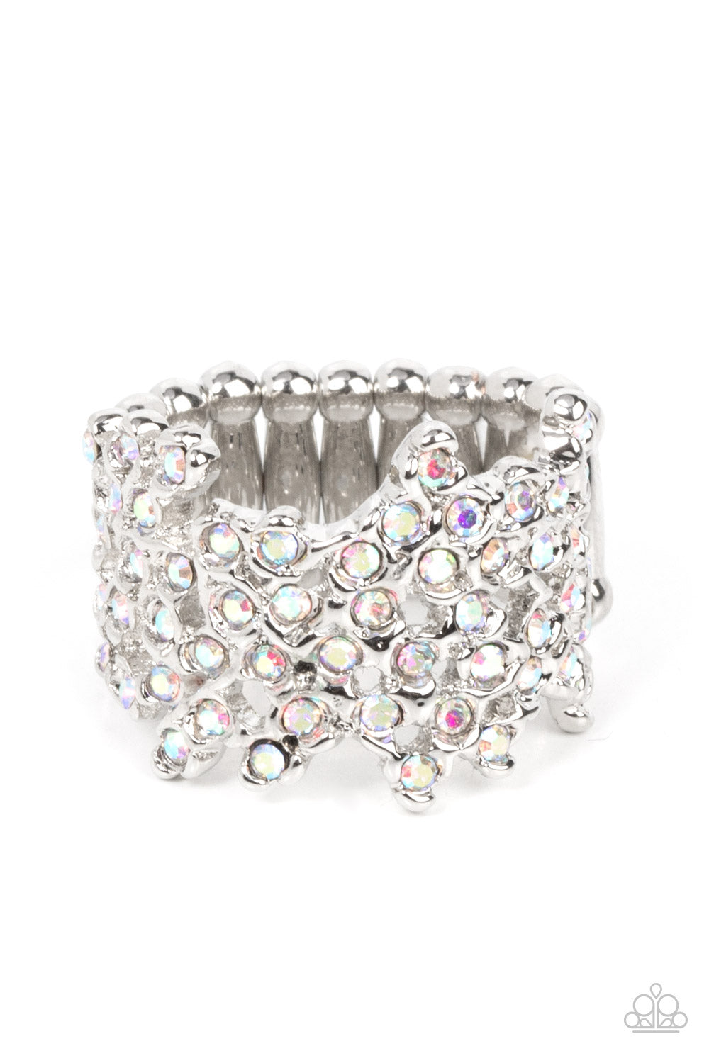 Sizzling Shimmer Paparazzi Accessories Ring Multi