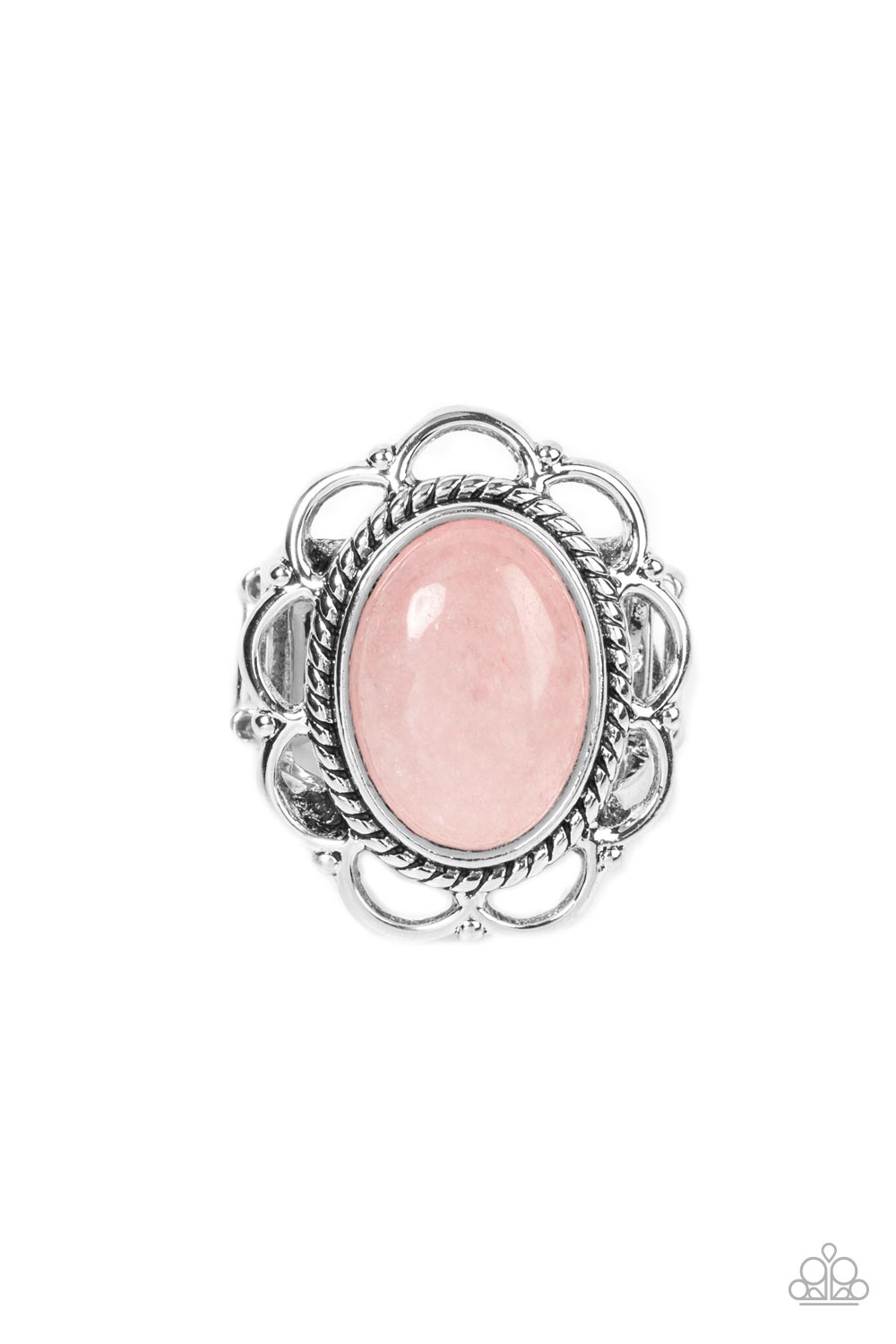 Gemstone Eden Paparazzi Accessories Ring Pink