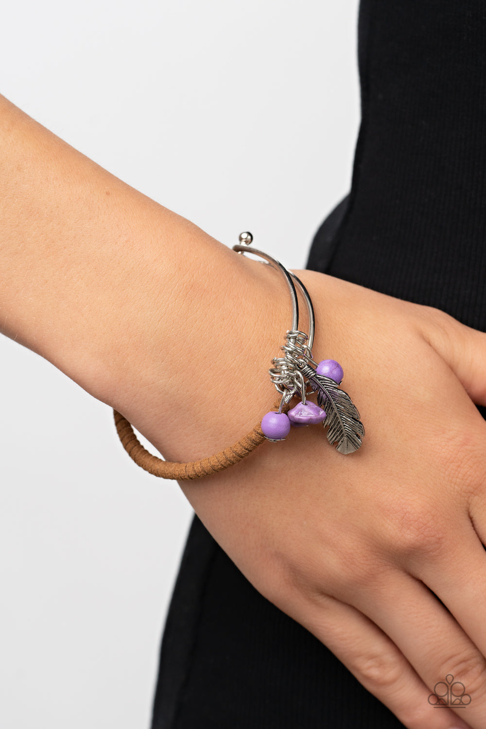 Running a-FOWL Paparazzi Accessories Bracelet - Purple