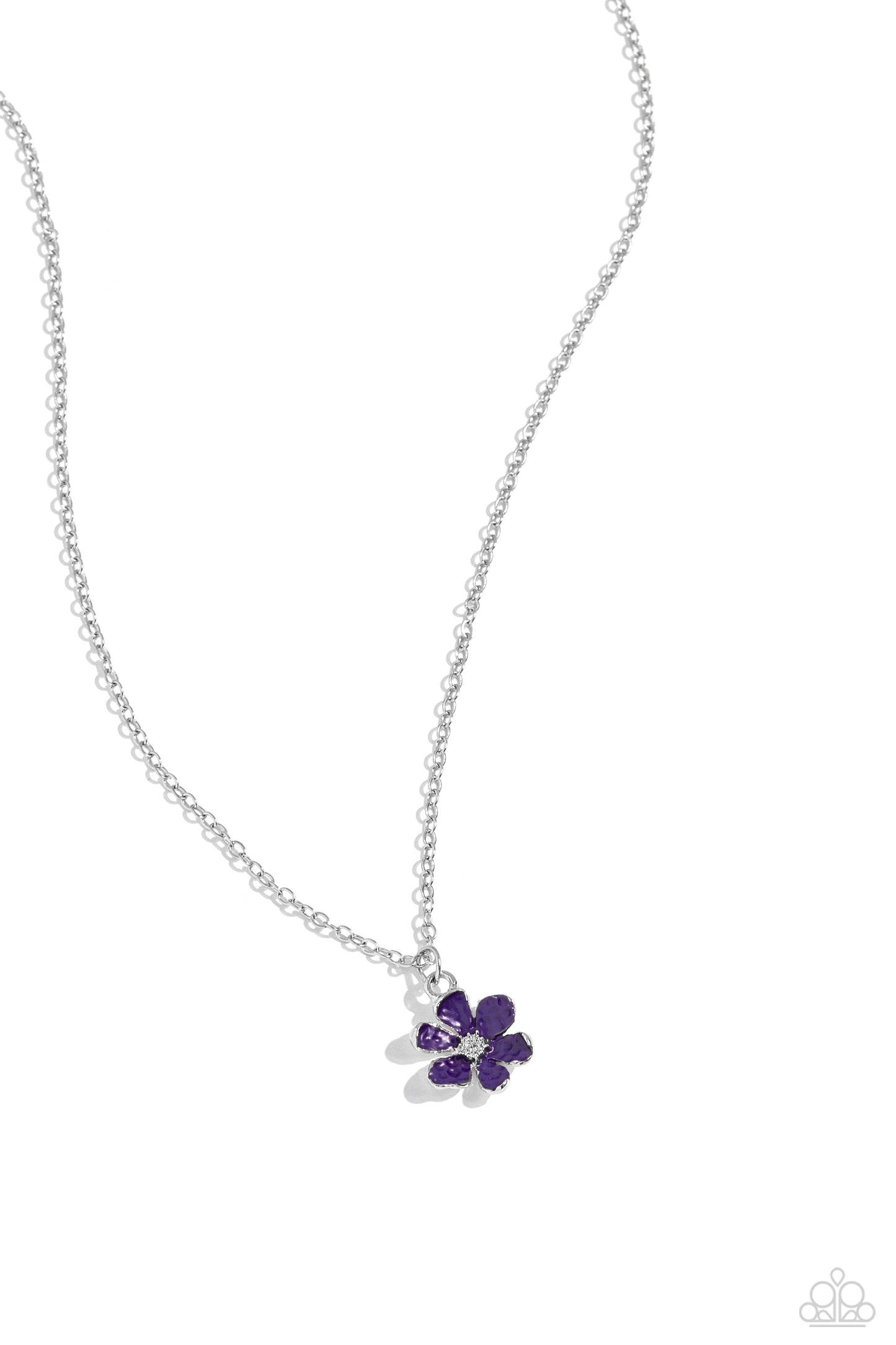 Cottage Retreat Paparazzi Accessories Necklace with Earrings - Purple