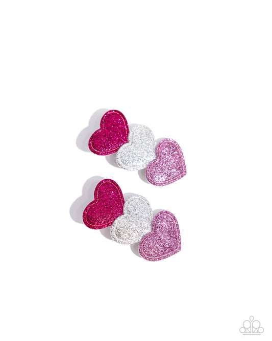 Love at First SPARKLE Paparazzi Accessories Hair Clip - Multi
