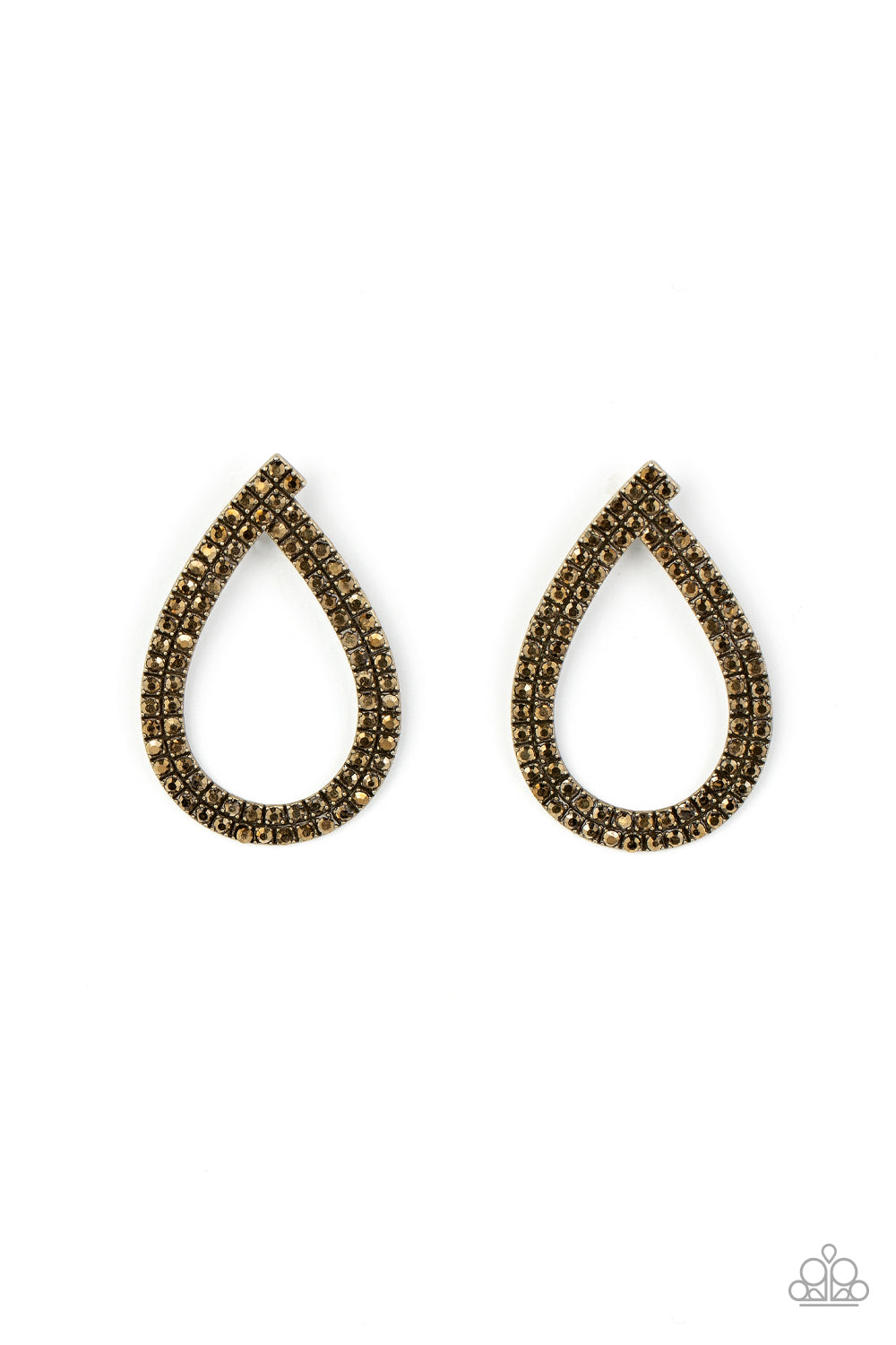 Diva Dust Paparazzi Accessories Earrings Brass