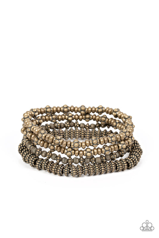 Country Charmer Paparazzi Accessories Bracelet  Brass
